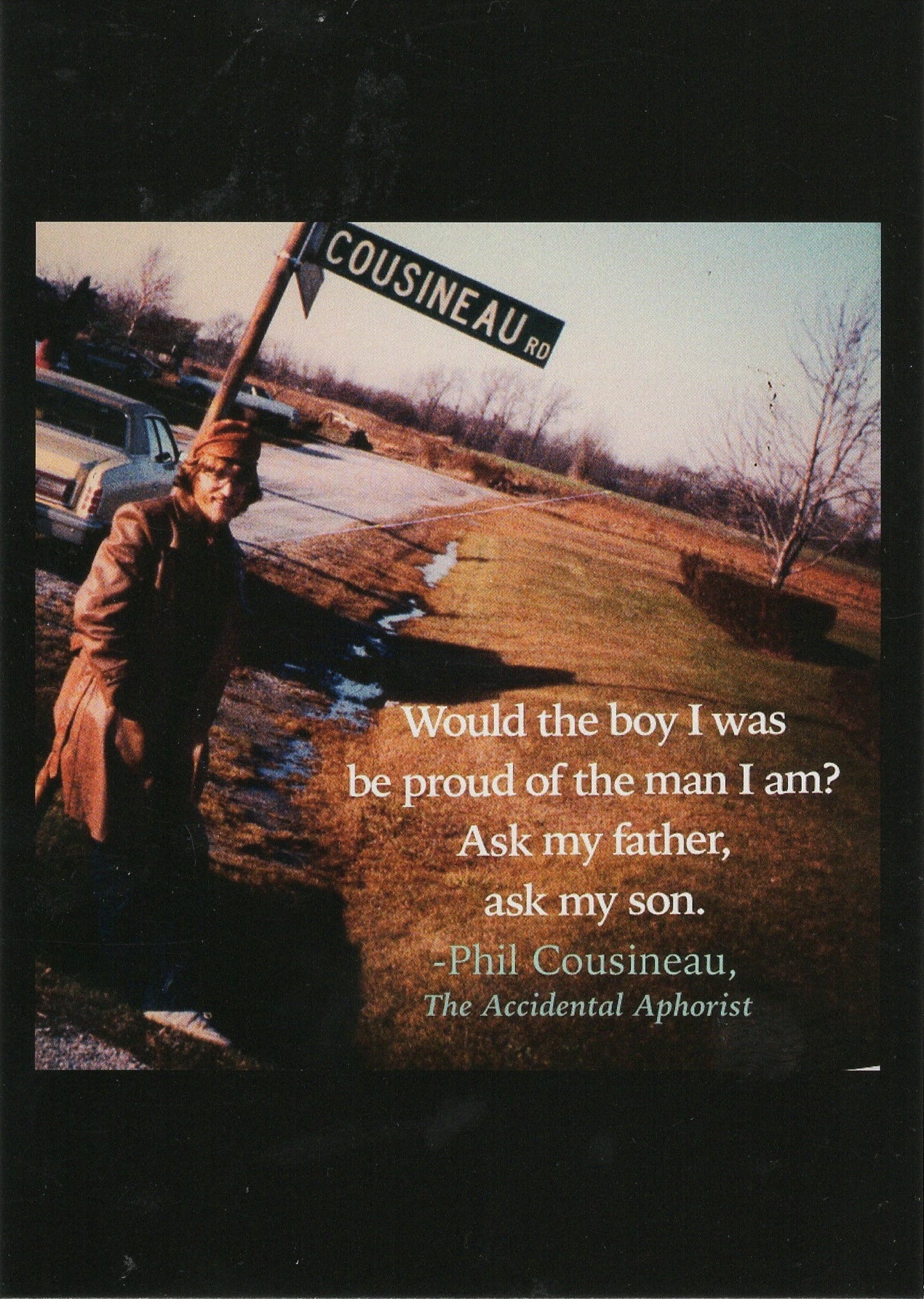 Postcard - Father of the Son of the Father of the Son